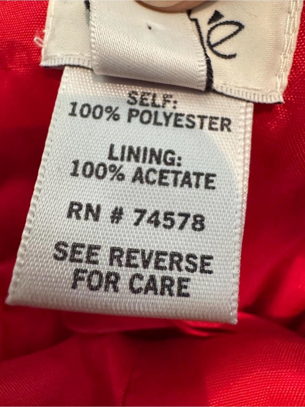 Caché Red Ruffle Mini Dress with straps, 2 - Picture 5 of 6